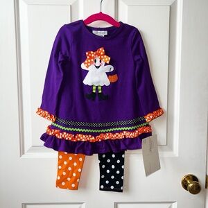 NWT Bonnie Jean Halloween set